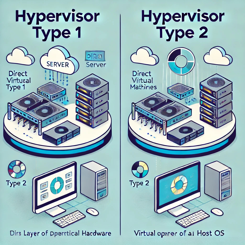 Mengenal Perbedaan Hypervisor Tipe 1 dan Tipe 2 - buletinsiber.com