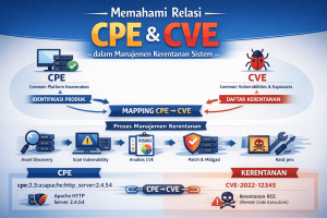 Memahami Relasi CPE dan CVE dalam Manajemen Kerentanan Sistem