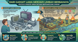 Dari Gadget Lama Menjadi Limbah Berbahaya