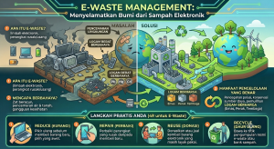 E-Waste Management: Menyelamatkan Bumi dari Sampah Elektronik