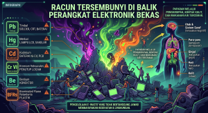 Racun Tersembunyi di Balik Perangkat Elektronik Bekas