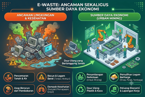 E-Waste sebagai Ancaman sekaligus Sumber Daya Ekonomi E-Waste sebagai Ancaman sekaligus Sumber Daya Ekonomi