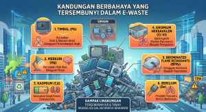 Kandungan Berbahaya yang Tersembunyi dalam E-Waste