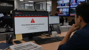 Sabotase Portal Berita dan Media Massa oleh Teroris Siber