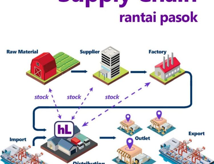 Visualisasi Alur Rantai Pasok Terintegrasi. Sumber: Cold Supply Chain - hasillaut